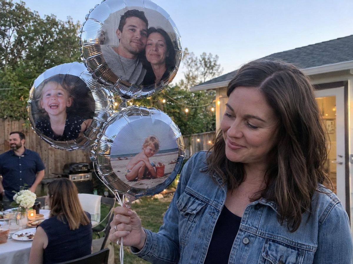 Photo Balloon Set: personalized photo lifestyle example 2