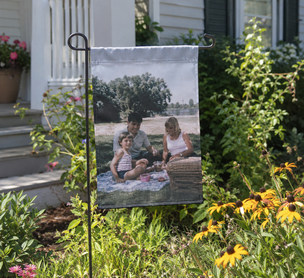 Garden Banner: personalized photo lifestyle example 3