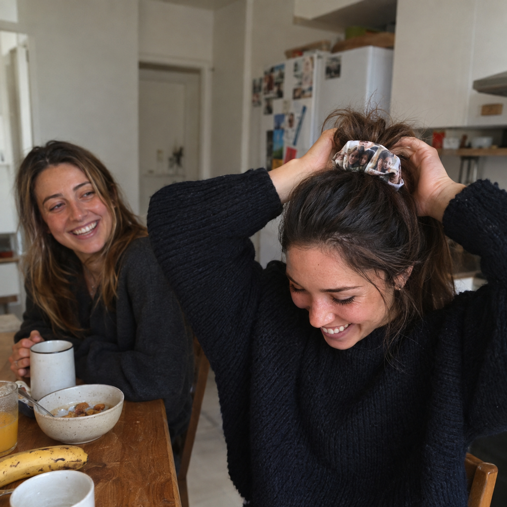 Scrunchie: personalized photo lifestyle example 2