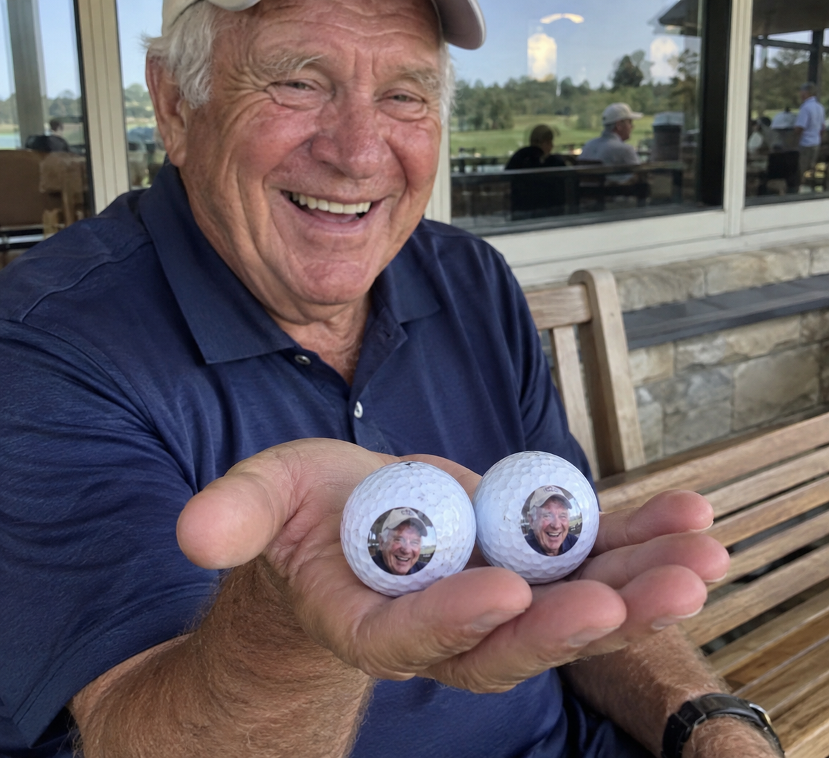 Golf Ball Set: personalized photo lifestyle example 2