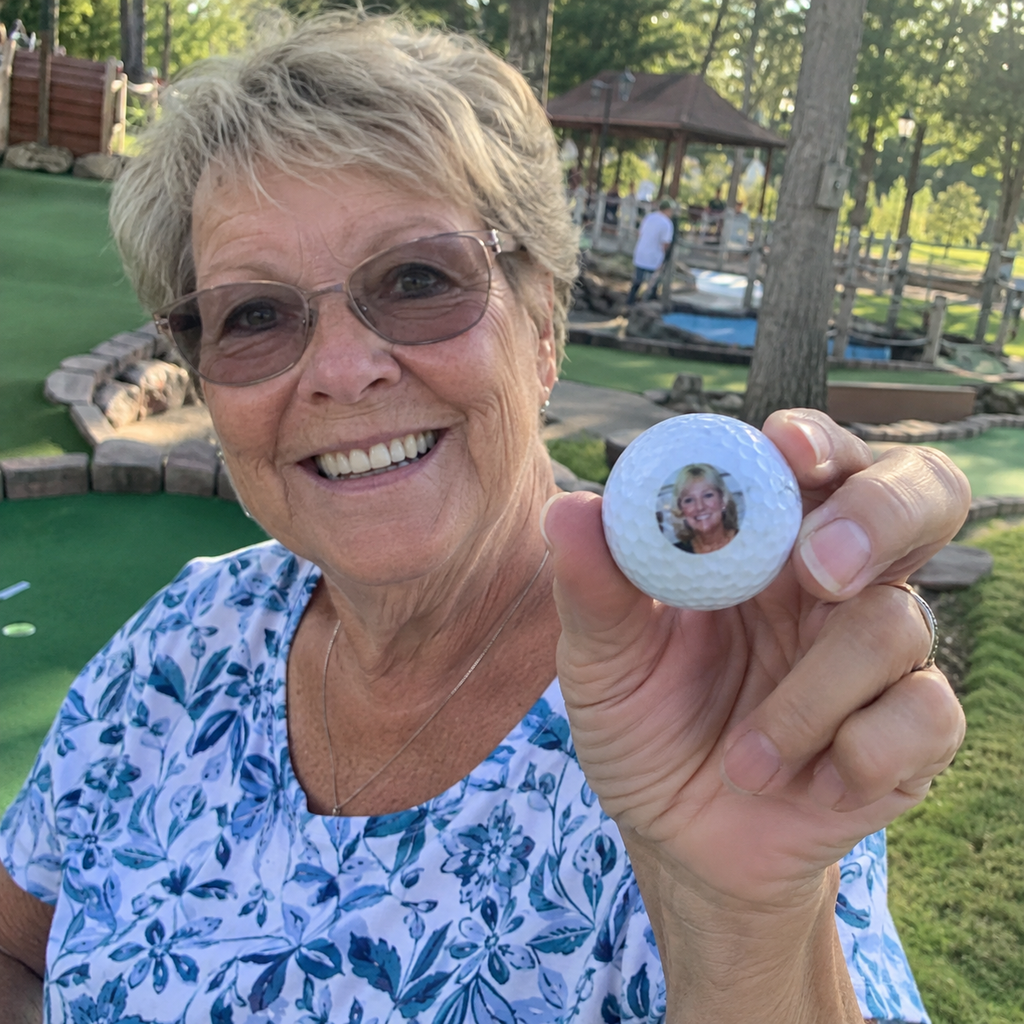 Golf Ball Set: personalized photo lifestyle example 3