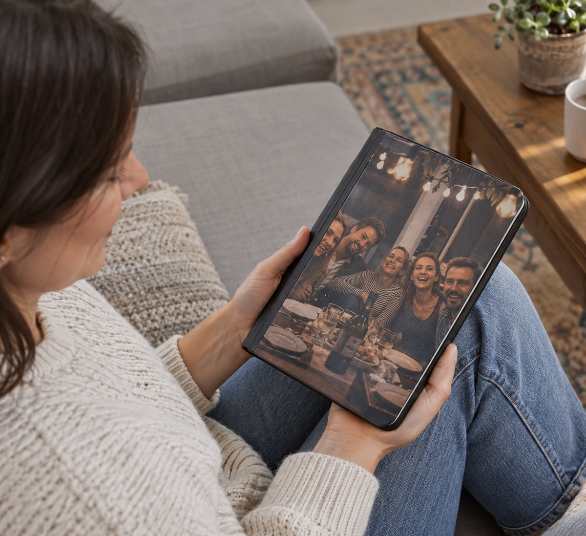 Tablet Folio Case: personalized photo lifestyle example 3
