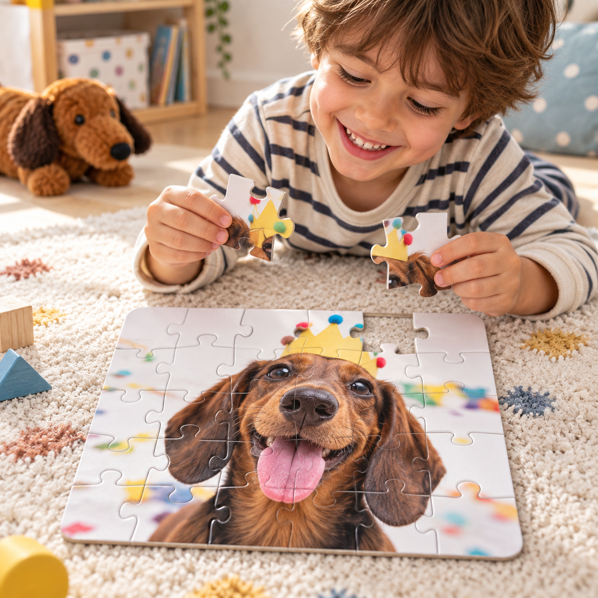 Sheloves personalized hero · 30 Piece Kids Photo Puzzle · batch-004