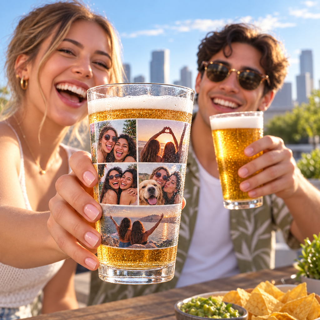 Sheloves personalized hero · Cheers to You Pint Glass · batch-006