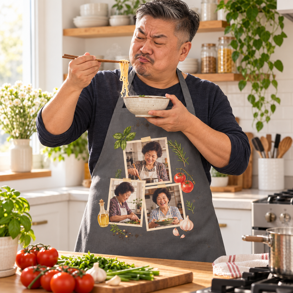 Sheloves personalized hero · Custom Cotton Apron · batch-006 · audit-20260916