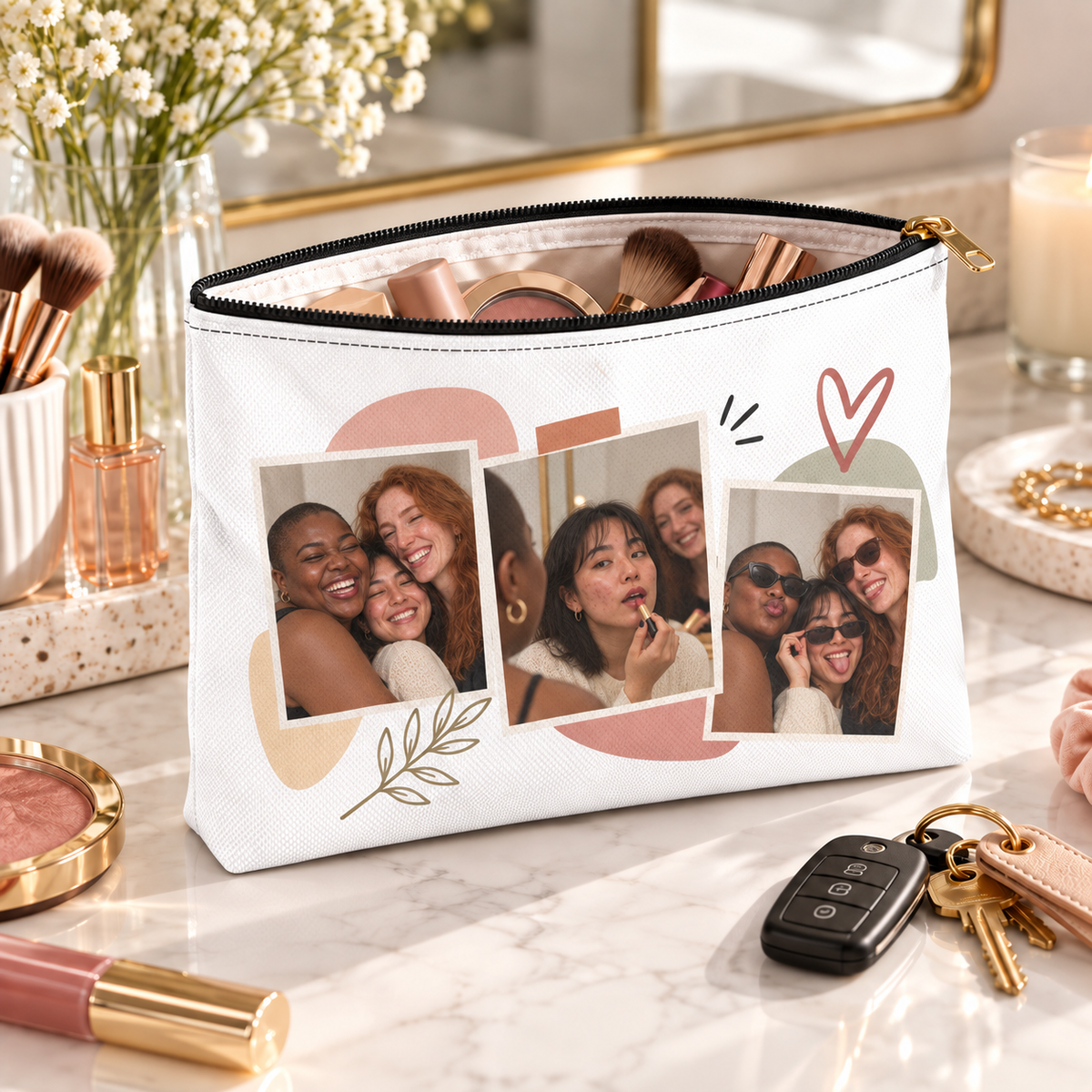 Sheloves personalized hero · Daily Essentials Pouch · batch-007 · audit-20260916