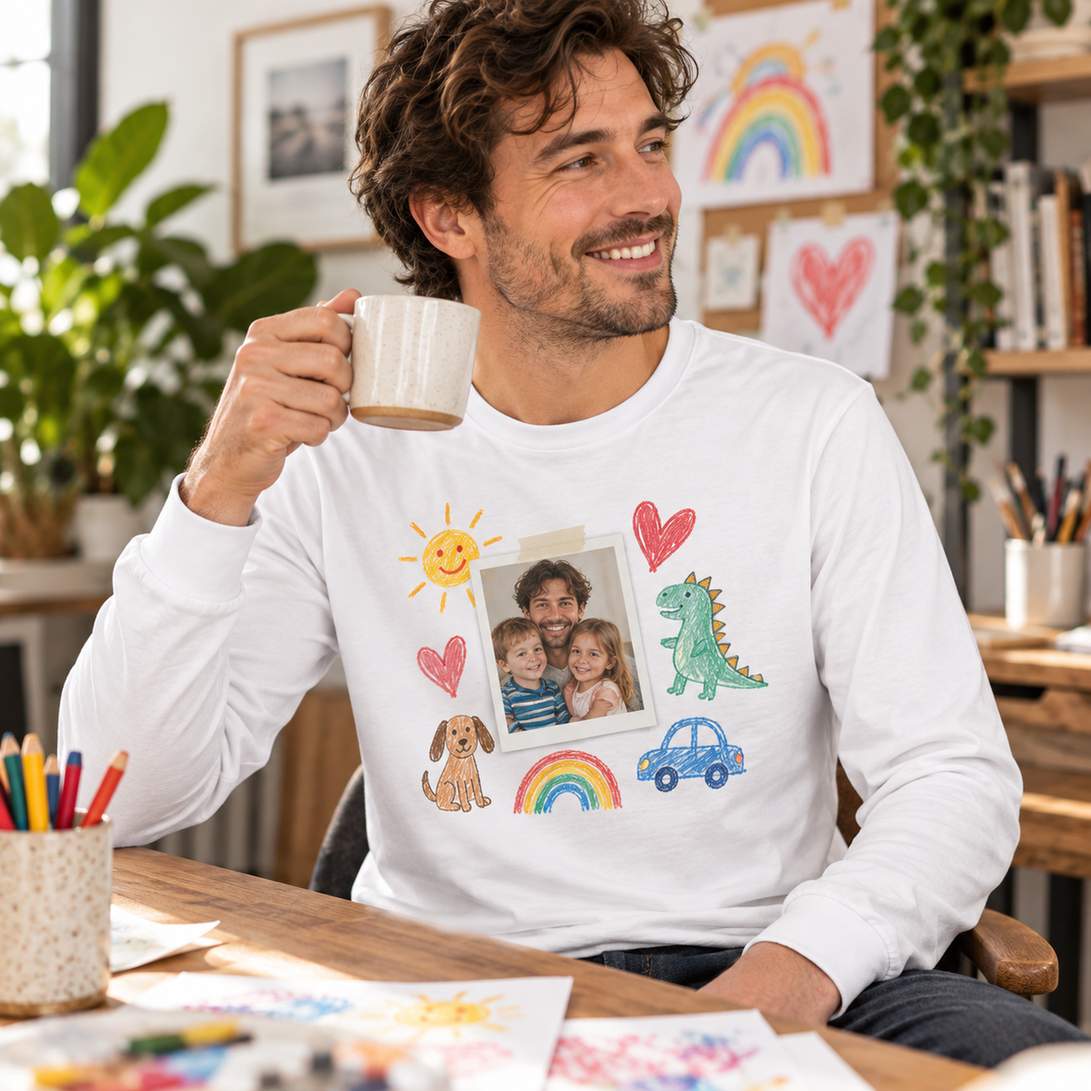 Sheloves personalized hero · Designed by You Long Sleeve T Shirt · batch-008