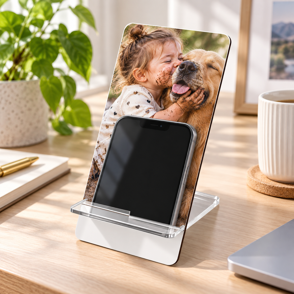 Sheloves personalized hero · Desk Phone Stand · batch-005