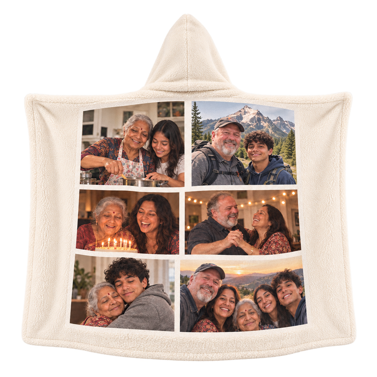 Sheloves catalog packshot · Hooded Sherpa Blanket · packshot-20260918
