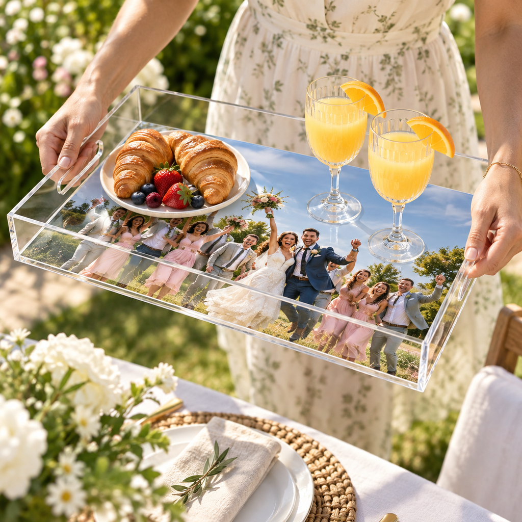 Sheloves personalized hero · Host in Style Acrylic Serving Tray · batch-005