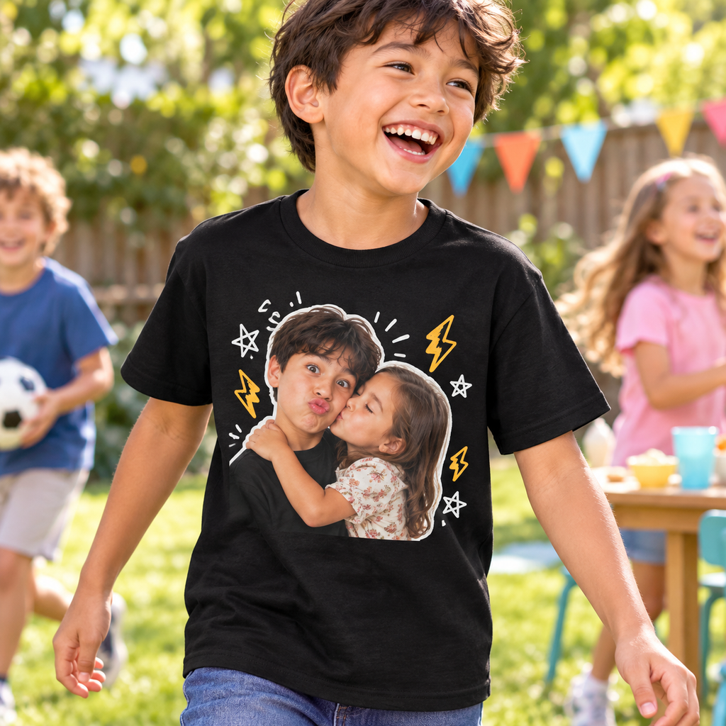 Sheloves personalized hero · Kids Softstyle T Shirt · batch-008