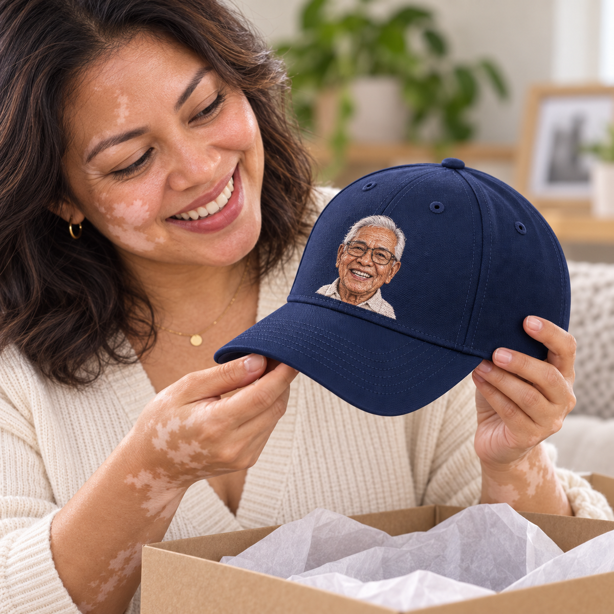 Sheloves personalized hero · Made for Them Low Profile Cap · batch-004 · audit-20260916