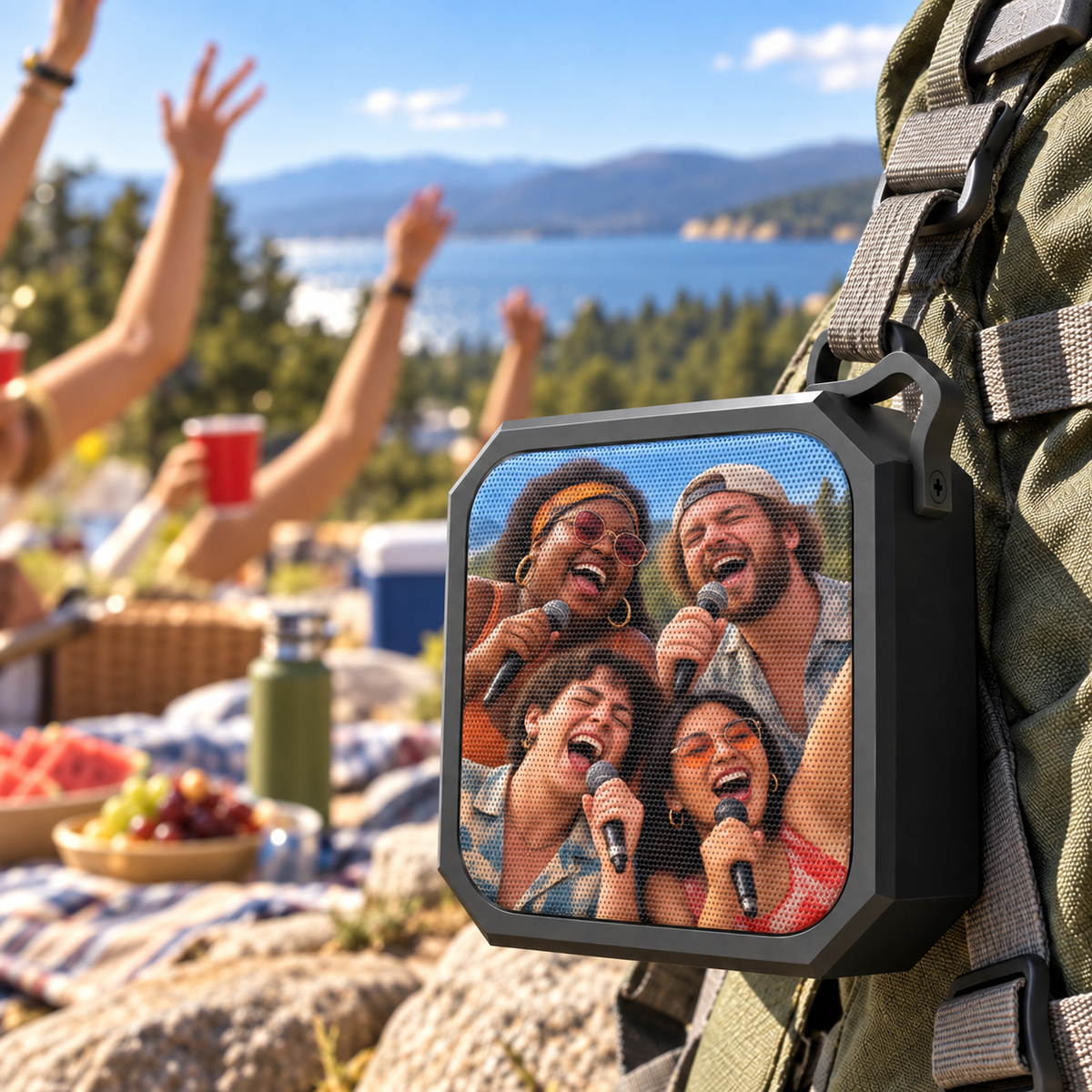 Sheloves personalized hero · Outdoor Bluetooth Speaker · batch-002 · audit-20260916