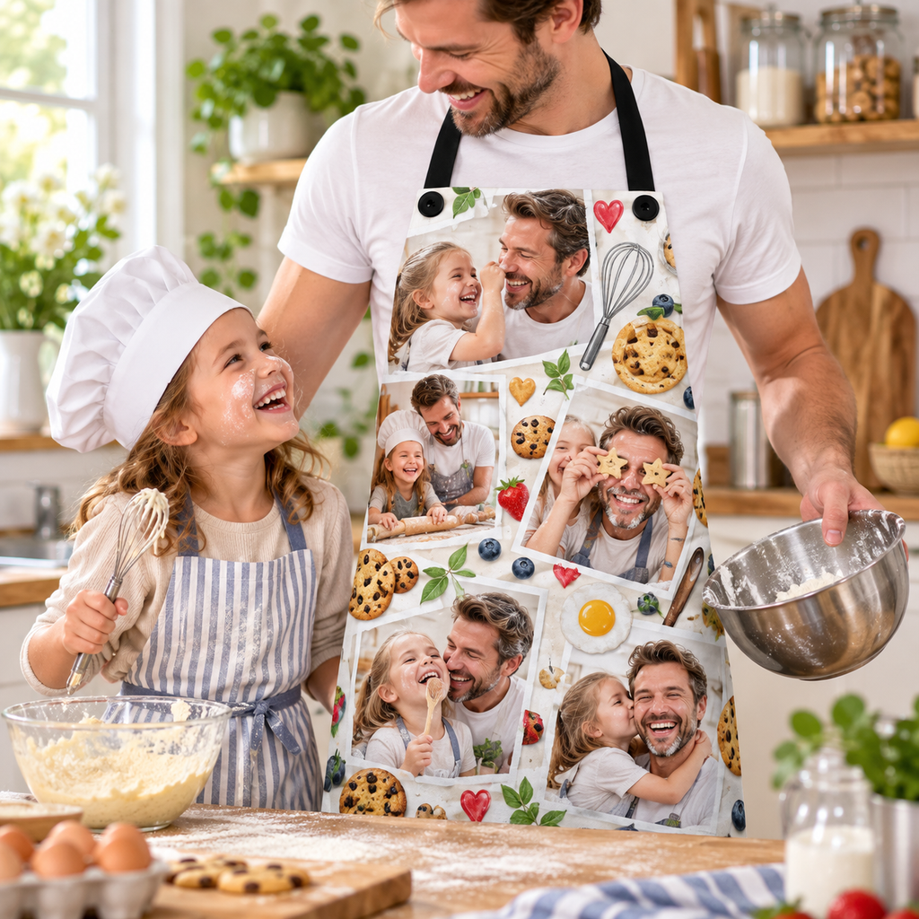 Sheloves personalized hero · Personalized All-Over Print Apron · batch-012