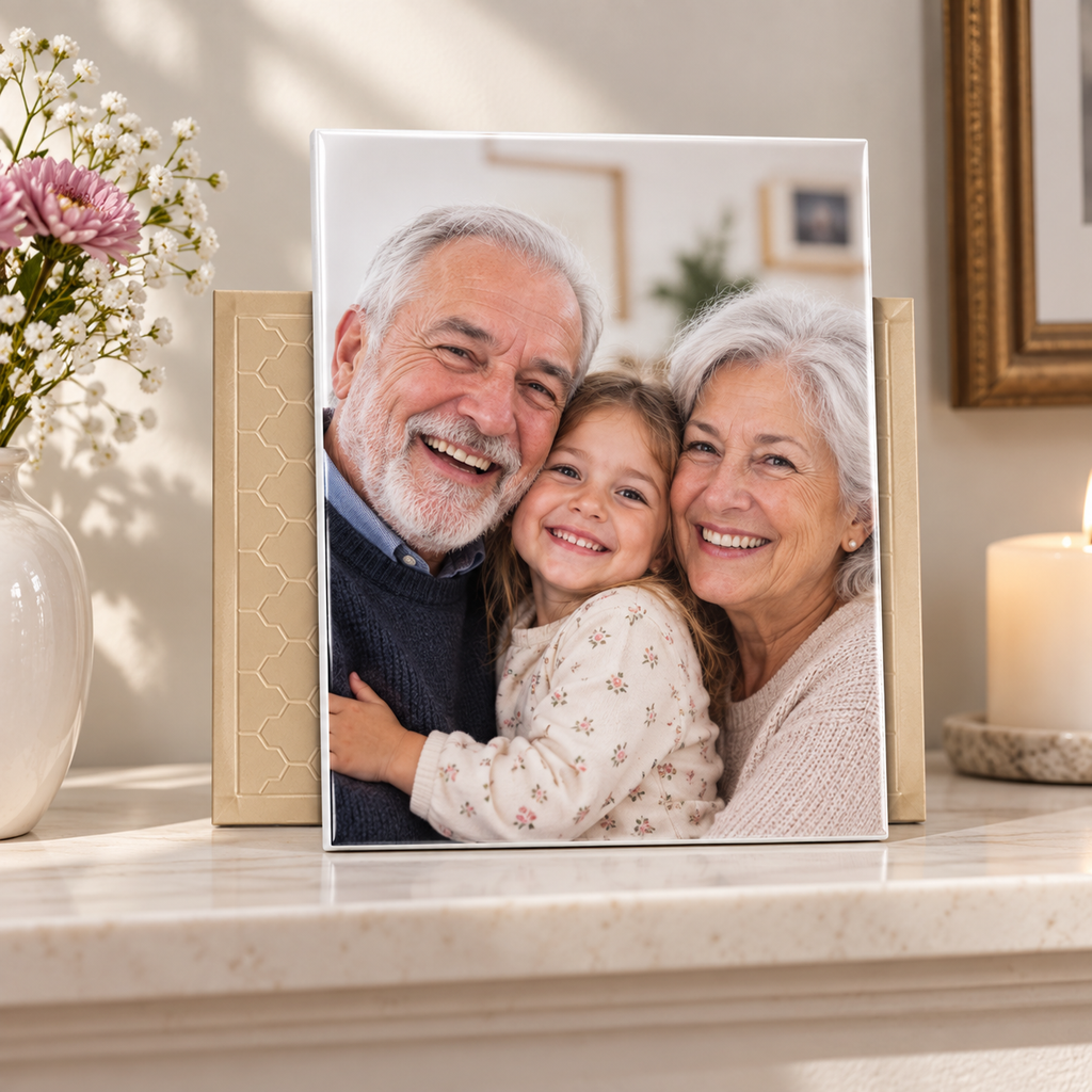 Sheloves personalized hero · Personalized Ceramic Photo Tile · batch-009