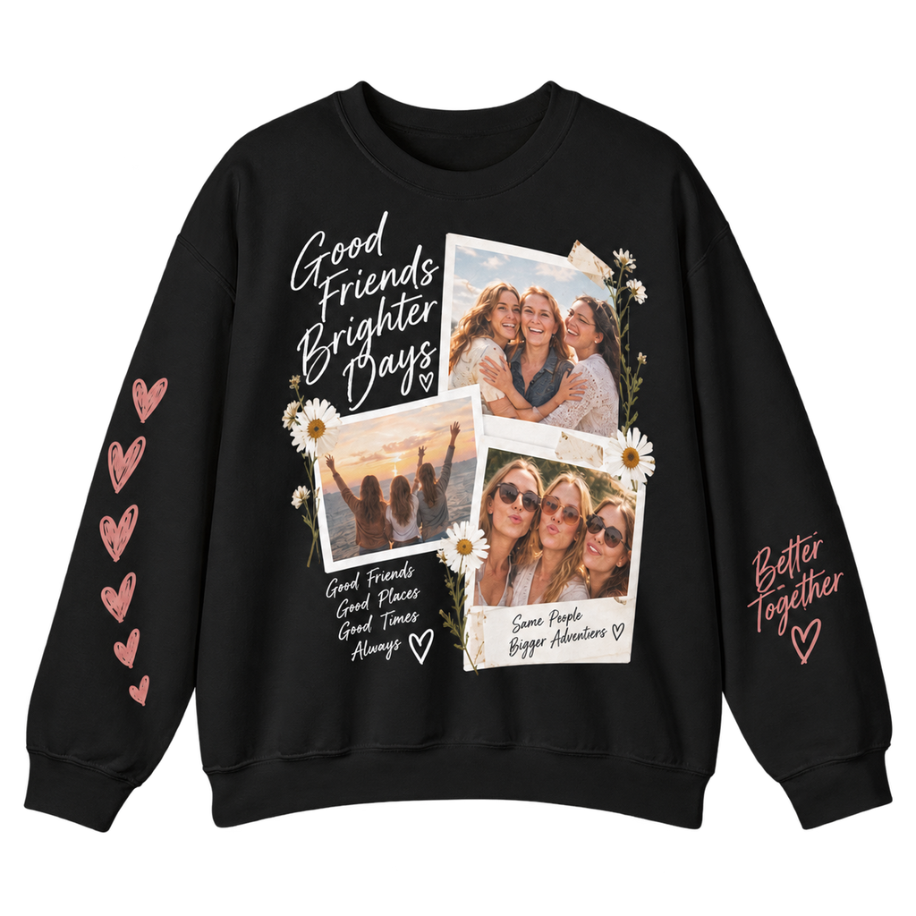 Sheloves catalog packshot · Personalized Classic Crewneck Sweatshirt · packshot-20260918
