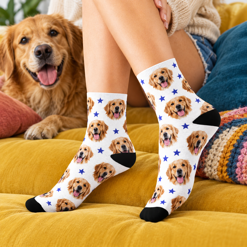 Sheloves personalized hero · Personalized Crew Socks · batch-012