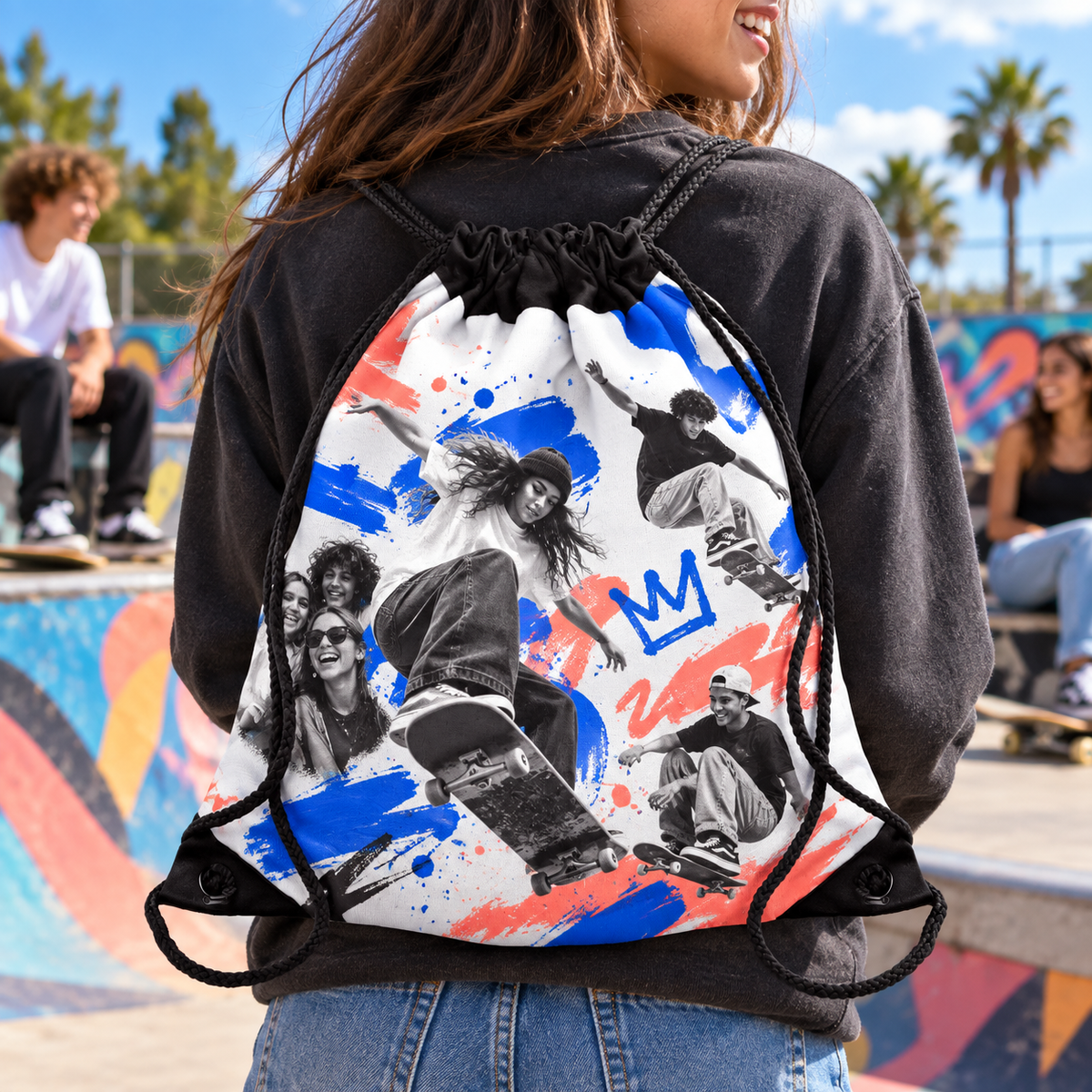 Sheloves personalized hero · Personalized Drawstring Bag · batch-012