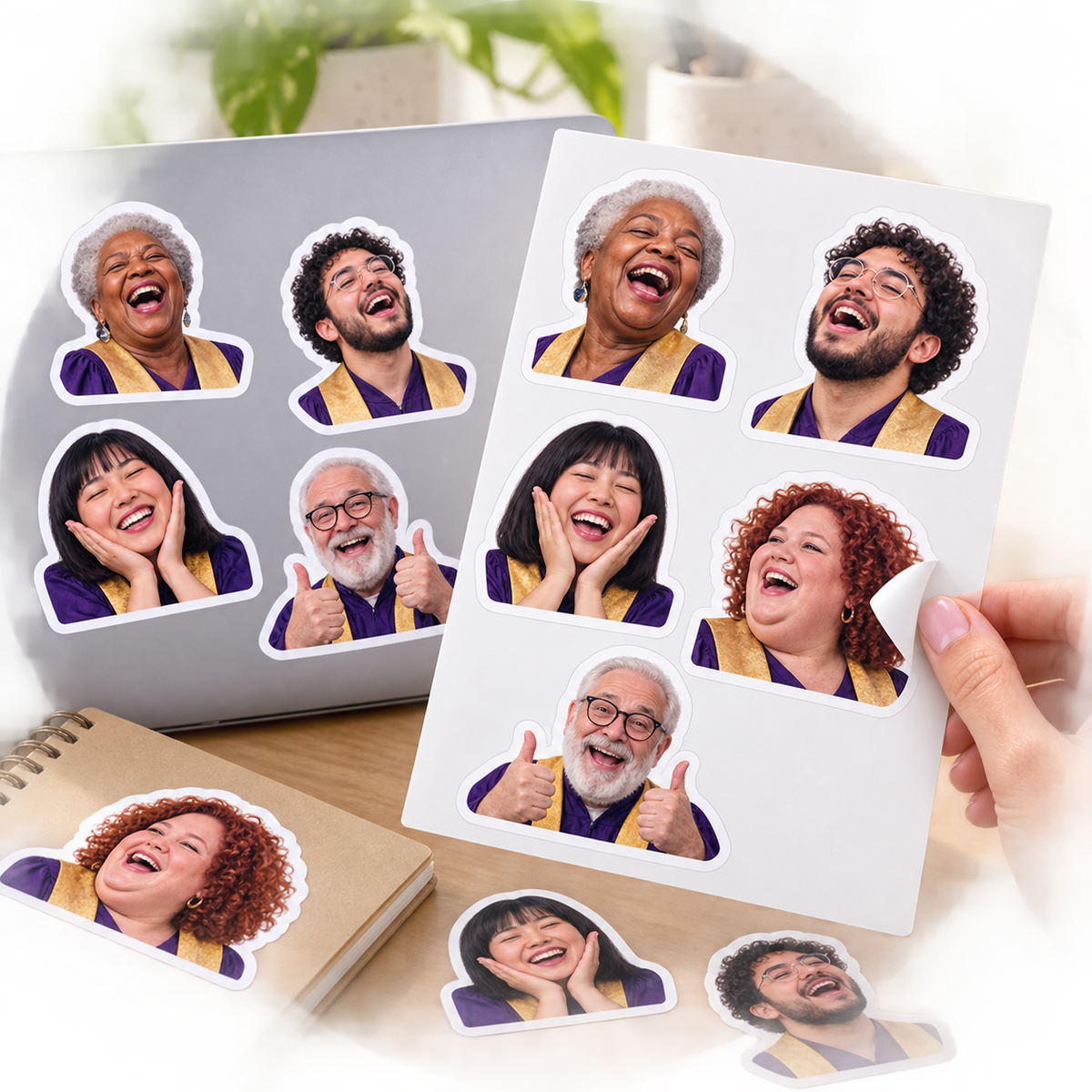Sheloves personalized hero · Personalized Kiss-Cut Stickers · batch-012 · audit-20260916