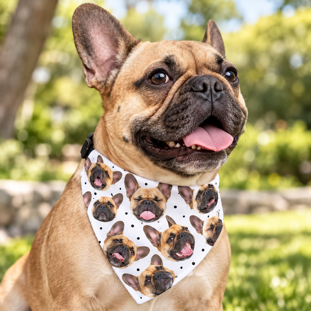 Sheloves personalized hero · Personalized Pet Bandana · batch-010