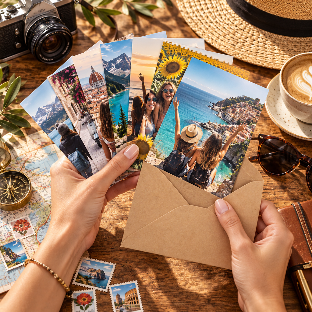 Sheloves personalized hero · Personalized Postcard Set · batch-011
