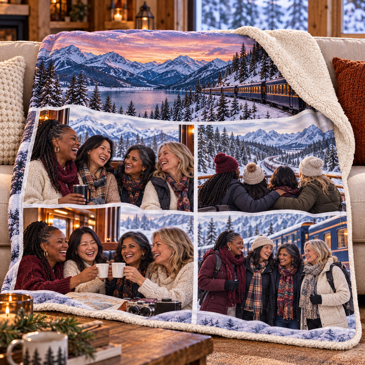 Sheloves personalized hero · Personalized Sherpa Fleece Blanket · batch-013 · audit-20260916