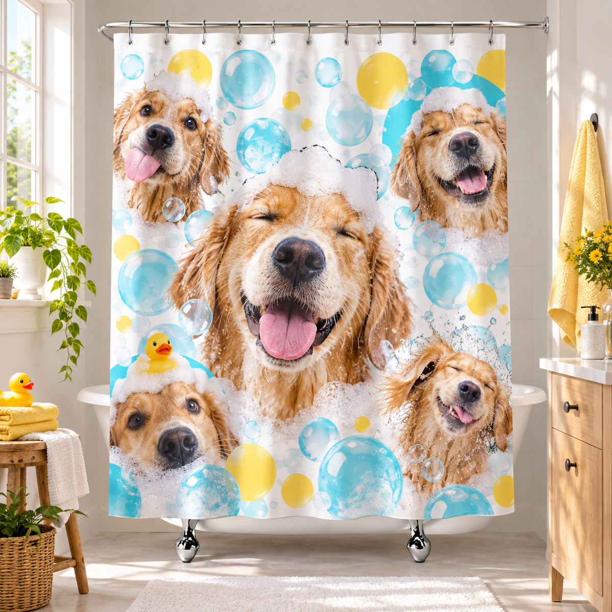 Sheloves personalized hero · Personalized Shower Curtain · batch-013
