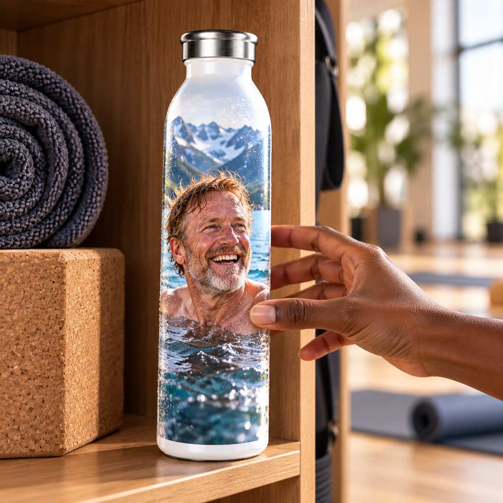 Sheloves personalized hero · Personalized Slim Water Bottle · batch-009 · audit-20260916