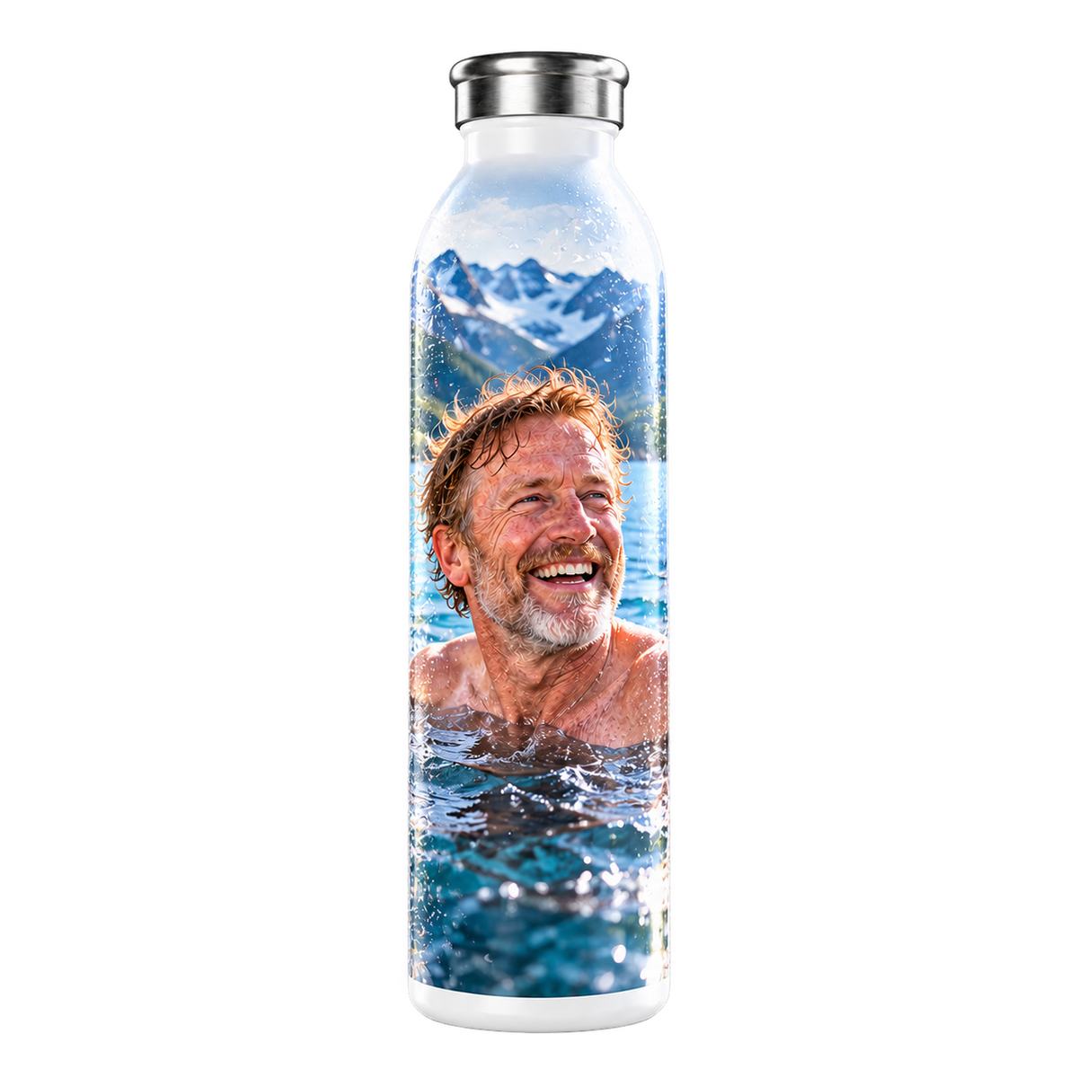 Sheloves catalog packshot · Personalized Slim Water Bottle · packshot-20260918