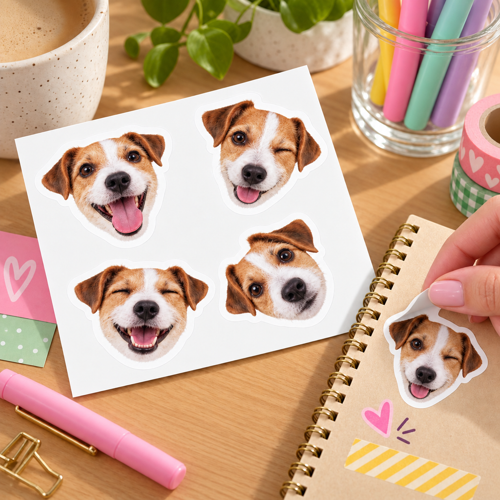 Sheloves personalized hero · Personalized Sticker Sheet · batch-009
