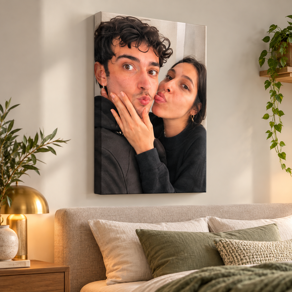 Sheloves personalized hero · Personalized Stretched Photo Canvas · batch-010