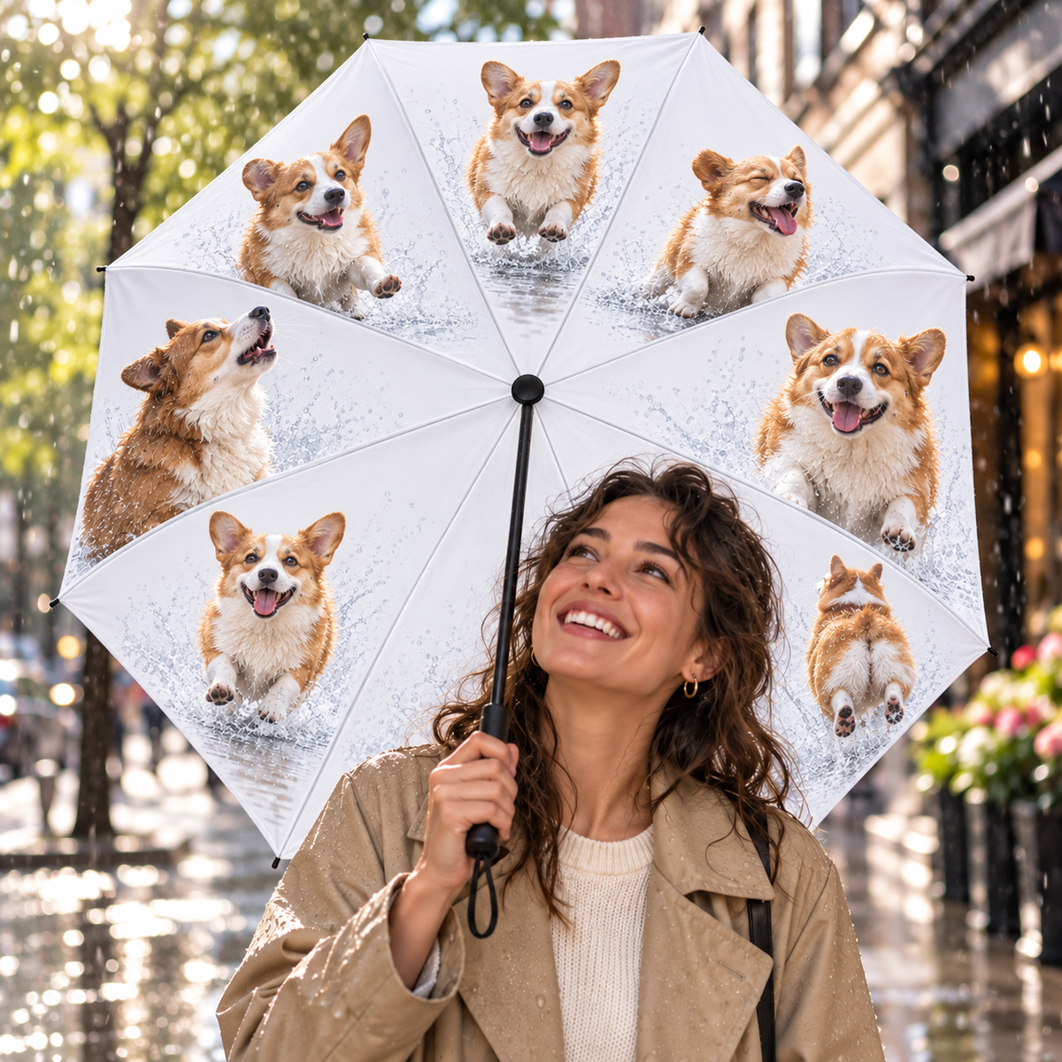 Sheloves personalized hero · Photo Foldable Umbrella · batch-003