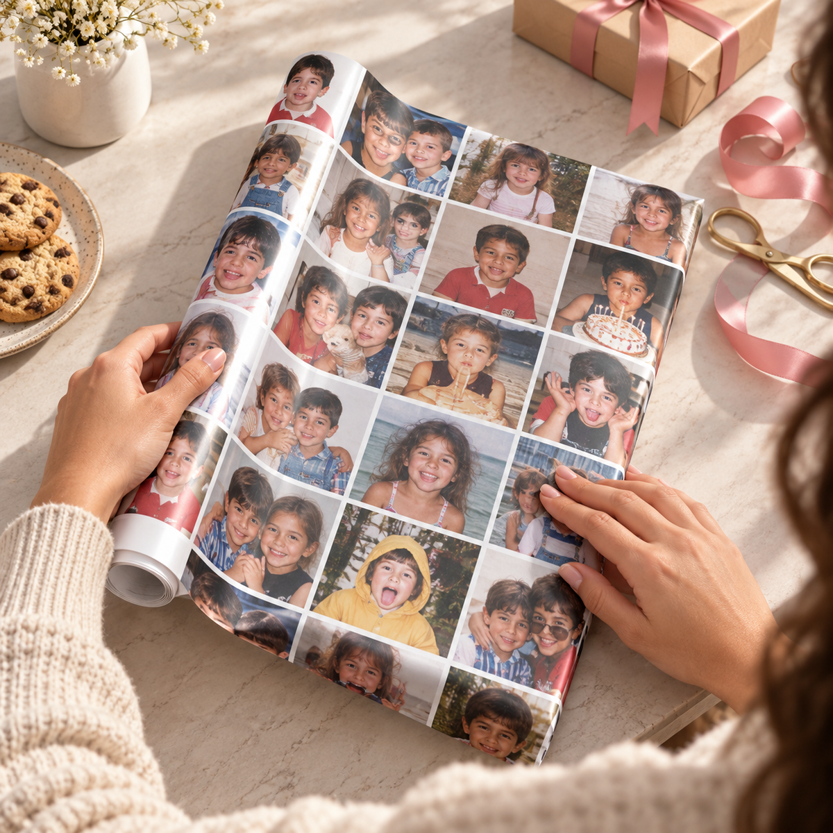 Sheloves personalized hero · Photo Gift Wrapping Paper · batch-002