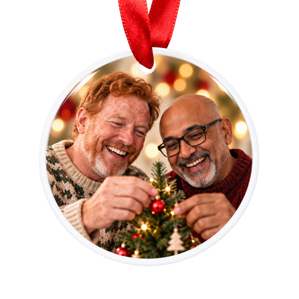 Sheloves catalog packshot · Photo Keepsake Ornament · packshot-20260918