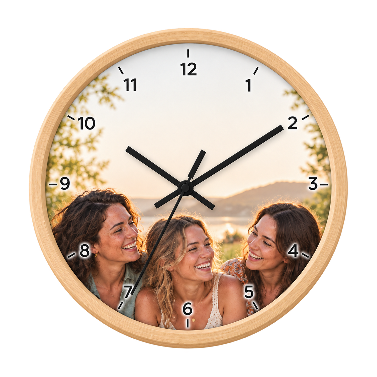 Sheloves catalog packshot · Photo Wall Clock · packshot-20260918