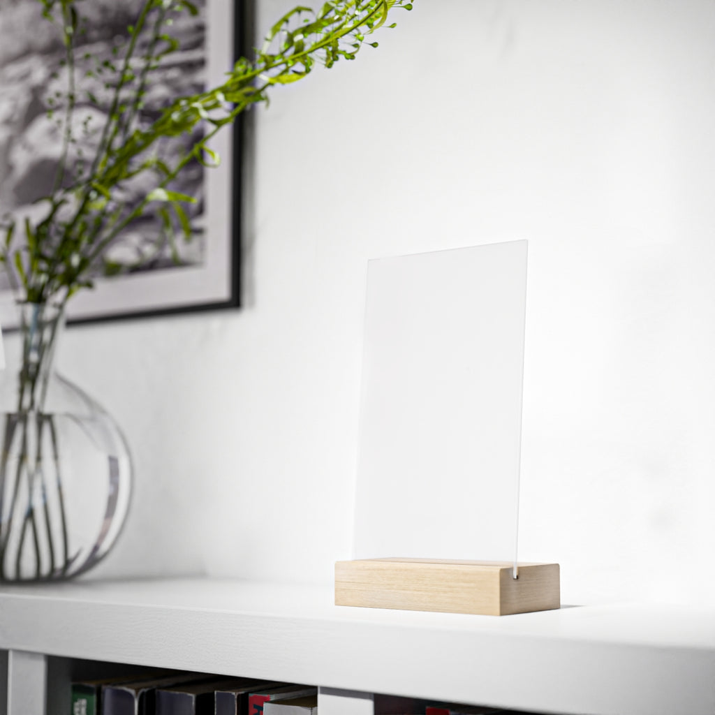 Personalized Acrylic Sign with Stand — other