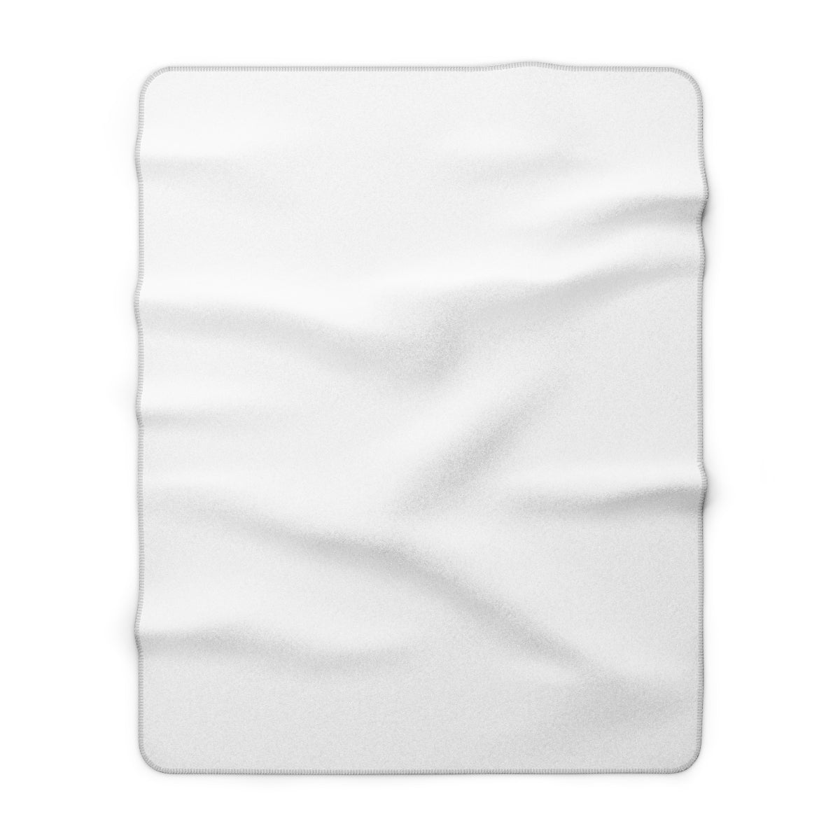 Personalized Sherpa Fleece Blanket — front