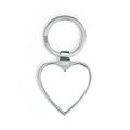 Personalized Heart Keychain — front