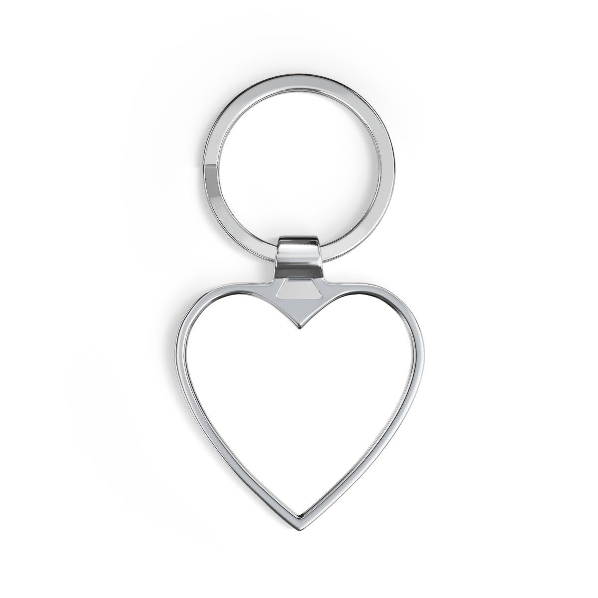 Personalized Heart Keychain — front