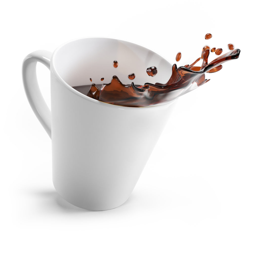Personalized Latte Mug — front