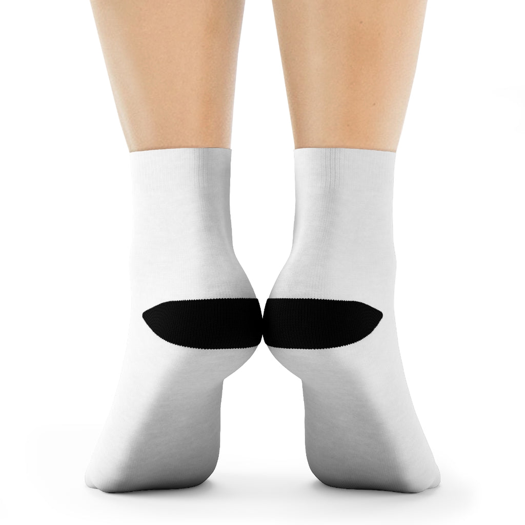 Personalized Crew Socks — back_left_leg