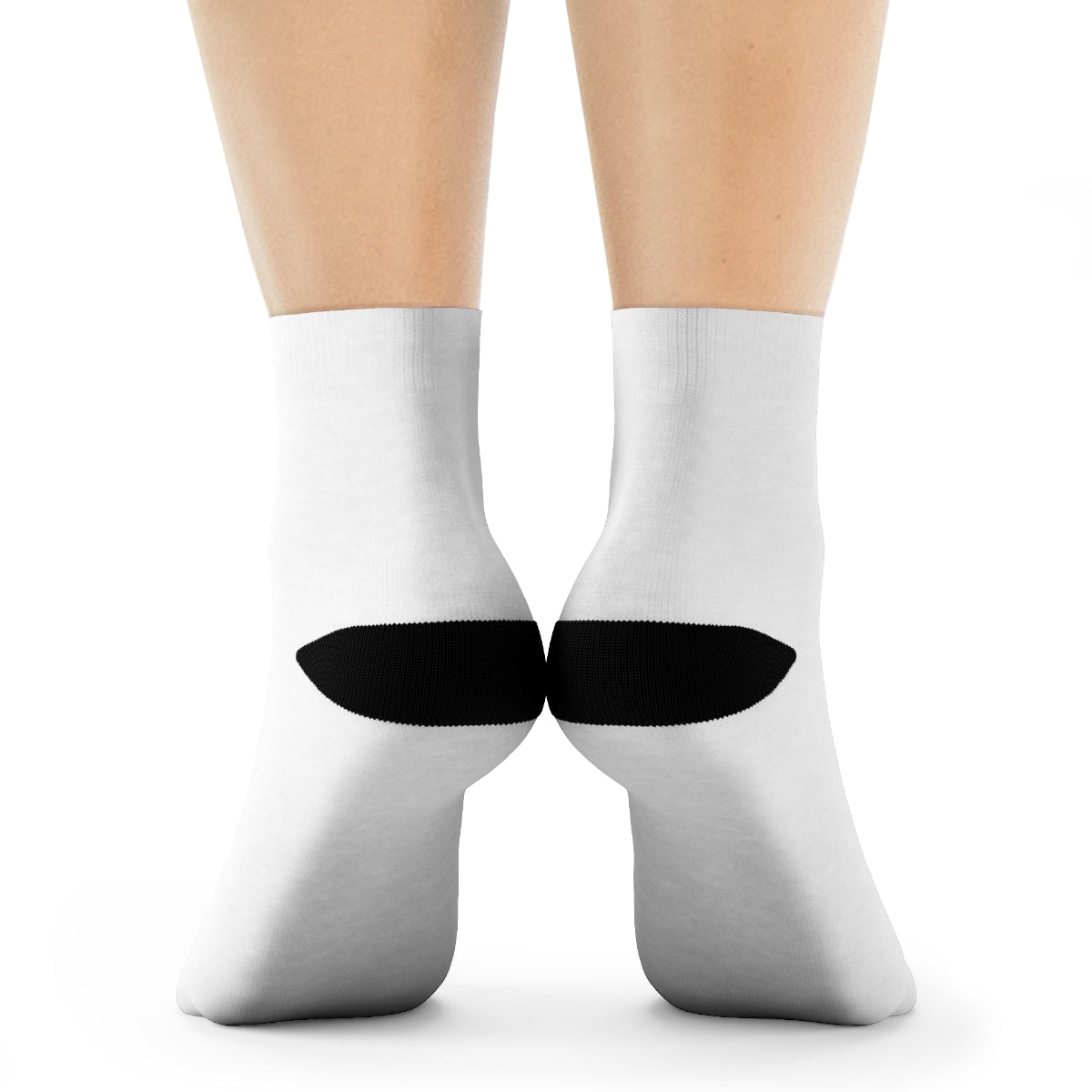 Personalized Crew Socks — back_left_leg