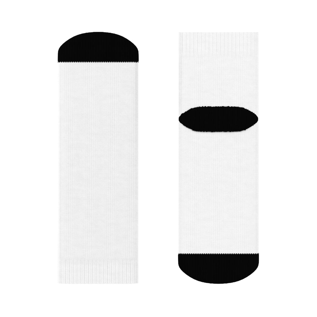 Personalized Crew Socks — front_right_leg