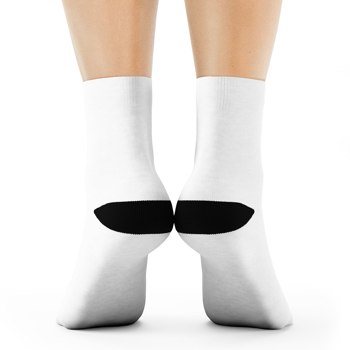 Personalized Crew Socks — back_left_leg