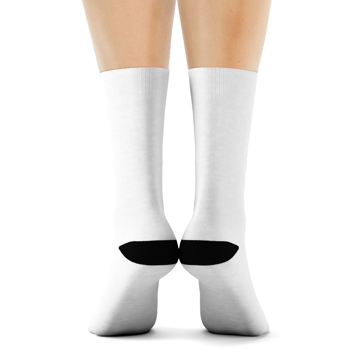 Personalized Crew Socks — back_left_leg