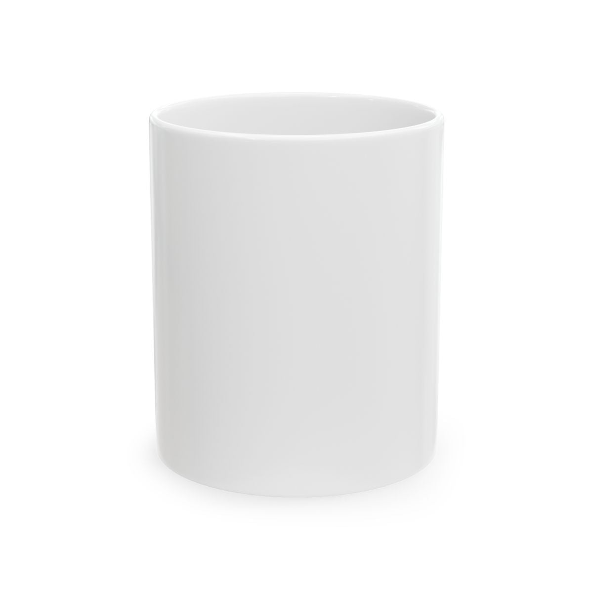 Personalized Large Ceramic Mug — front