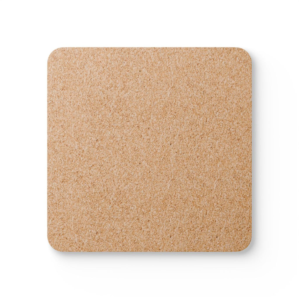 Personalized Cork Coaster Set — front