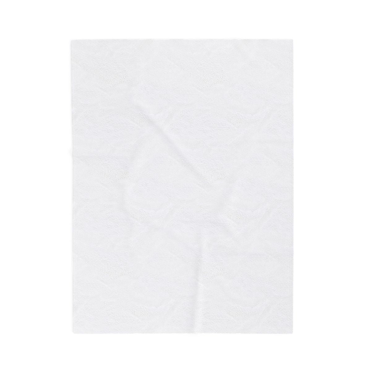 Personalized Velveteen Plush Blanket — front