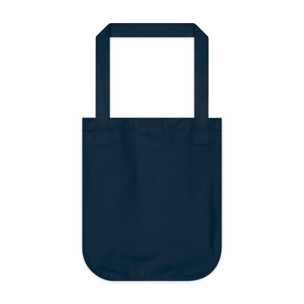 Personalized Organic Canvas Tote Bag — back