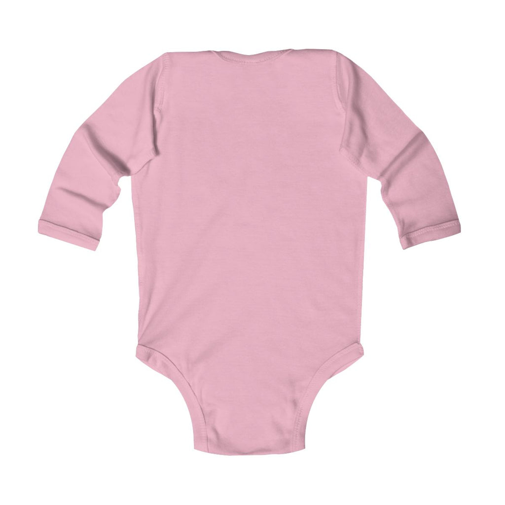Personalized Baby Long-Sleeve Bodysuit — back